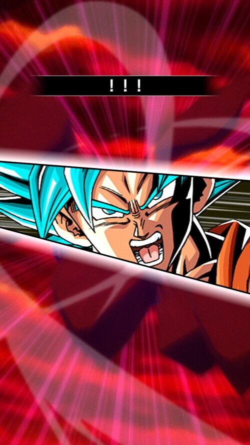 力属性6体縛り激闘必至EXミッション!ガチバトルVSジャイアントゴマーにて必殺技を回避するブルー悟空