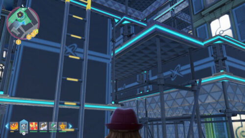 ワイルドゾーン18付近のアスレチック